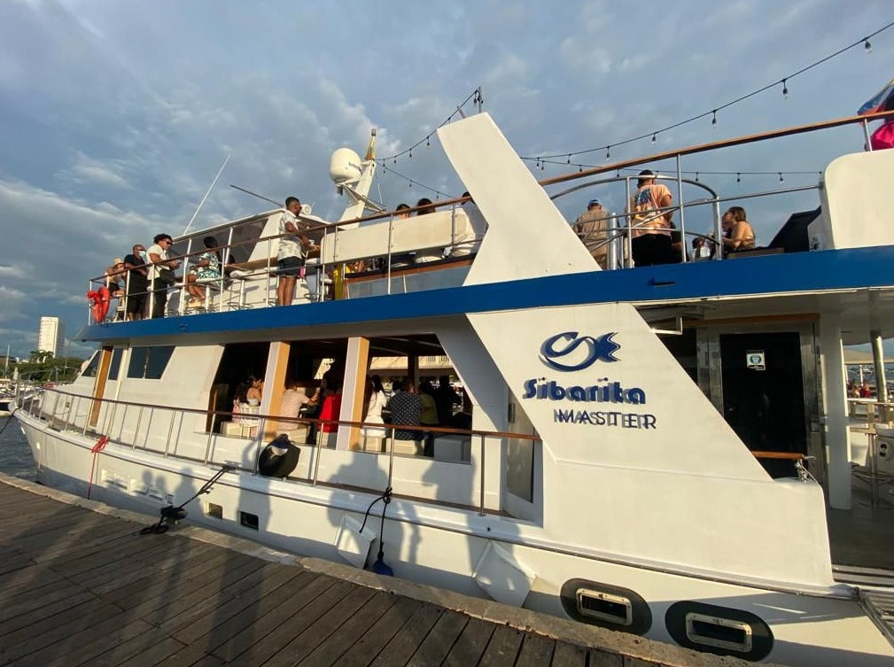 ATARDECER POR LA BAHÍA DE CARTAGENA (BOTE MASTER)