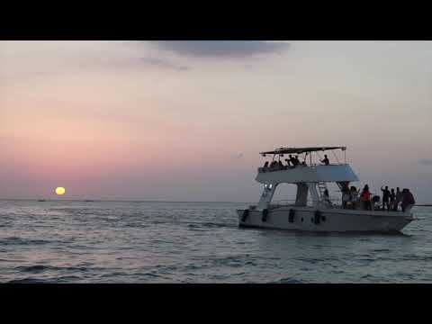 Atardecer por la bahia de cartagena