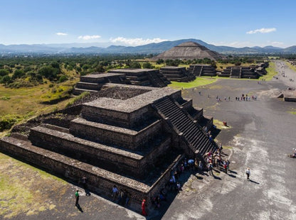 BALLOON FLIGHT - TEOTIHUACÁN ARCHAEOLOGICAL ZONE + BASILICA