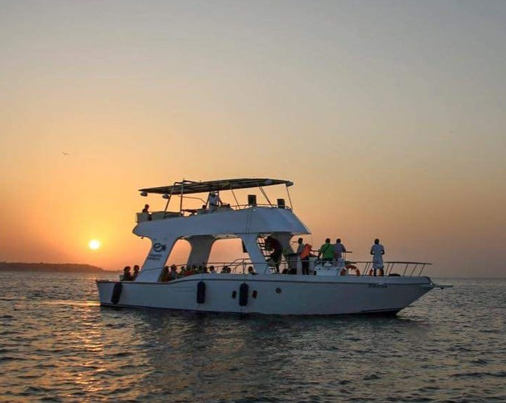 Atardecer por la bahia de cartagena
