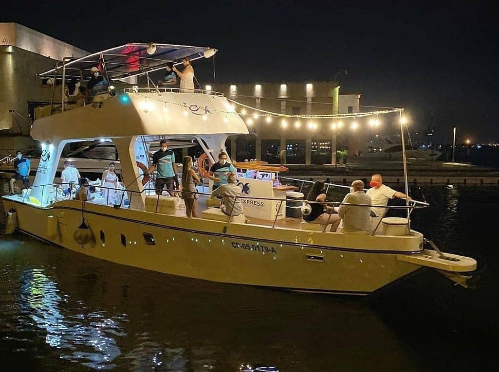 CENA POR LA BAHIA DE CARTAGENA (Embarcación Express)