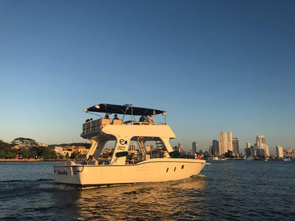 Atardecer por la bahia de cartagena