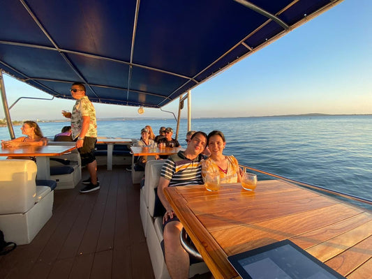 ATARDECER POR LA BAHIA DE CARTAGENA (Bote Express)