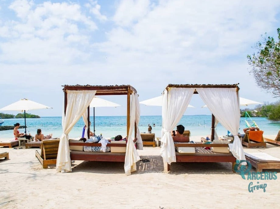 Dia de descanso en Isla Bela en Cartagena