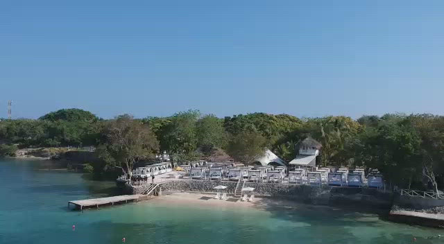 DIA DE DESCANSO EN EL CLUB BORA BORA-ISLAS DEL ROSARIO, CARTAGENA